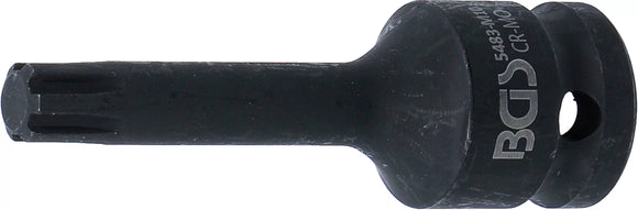 Kraft-Bit-Insats | Längd 75 mm | 12,5 mm (1/2