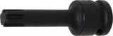 Kraft-Bit-Insats | Längd 75 mm | 12,5 mm (1/2") | Kil-profil (för RIBE) M12. BGS 5483-M12