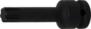 Kraft-Bit-Insats | Längd 75 mm | 12,5 mm (1/2") | Kil-profil (för RIBE) M13. BGS 5483-M13