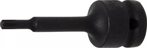 Kraft-Bit-Insats | Längd 75 mm | 12,5 mm (1/2") | Kil-profil (för RIBE) M5. BGS 5483-M5