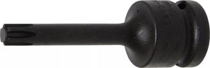 Kraft-Bit-Insats | Längd 75 mm | 12,5 mm (1/2") | Kil-profil (för RIBE) M8. BGS 5483-M8