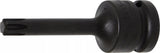 Kraft-Bit-Insats | Längd 75 mm | 12,5 mm (1/2") | Kil-profil (för RIBE) M8. BGS 5483-M8