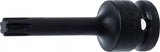Kraft-Bit-Insats | Längd 75 mm | 12,5 mm (1/2") | Kil-profil (för RIBE) M9. BGS 5483-M9