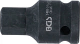 Kraft-Bit-Insats | Längd 42 mm | 12,5 mm (1/2") | Inre sexkant 14 mm. BGS 5485-14