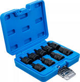 Kraft-Bit-Insats-sats | 12,5 mm (1/2") | Inre sexkant 5 - 19 mm | 9 delar. BGS 5485