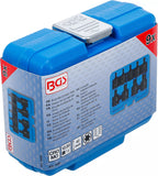 Kraft-Bit-Insats-sats | 12,5 mm (1/2") | T-Profil (för Torx) T20 - T70 | 9 delar. BGS 5486