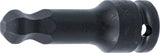 Kraft-Bit-Insats | Längd 75 mm | 12,5 mm (1/2") | Inre sexkant med kulhuvud 14 mm. BGS 5488-14