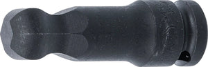 Kraft-Bit-Insats | Längd 75 mm | 12,5 mm (1/2") | Inre sexkant med kulhuvud 19 mm. BGS 5488-19
