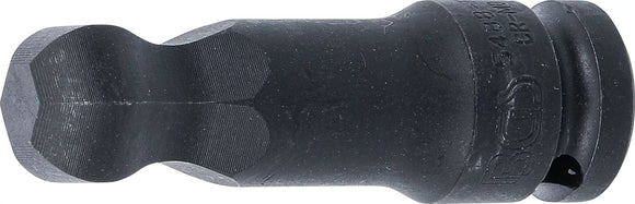 Kraft-Bit-Insats | Längd 75 mm | 12,5 mm (1/2