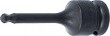 Kraft-Bit-Insats | Längd 75 mm | 12,5 mm (1/2") | Inre sexkant med kulhuvud 6 mm. BGS 5488-6