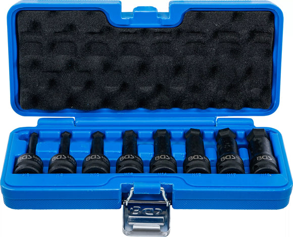 Kraft-Bit-Insats-sats | Längd 75 mm | 12,5 mm (1/2