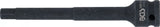 Kraft-Bit-Insats | Längd 150 mm | 12,5 mm (1/2") | Inre sexkant 10 mm. BGS 5490-H10