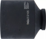Krafthylsa Sexkant, djup | 25 mm (1") | 105 mm. BGS 5500-105