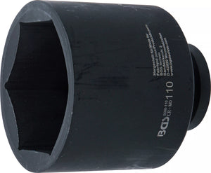 Krafthylsa Sexkant, djup | 25 mm (1") | 110 mm. BGS 5500-110