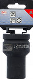 Krafthylsa Sexkant, djup | 25 mm (1") | 21 mm. BGS 5500-21
