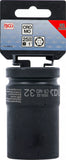 Krafthylsa Sexkant, djup | 25 mm (1") | 32 mm. BGS 5500-32