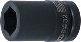 Krafthylsa Sexkant, djup | 25 mm (1") | 32 mm. BGS 5500-32