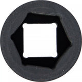 Krafthylsa Sexkant, djup | 25 mm (1") | 38 mm. BGS 5500-38