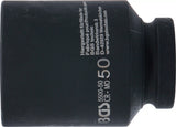 Krafthylsa Sexkant, djup | 25 mm (1") | 50 mm. BGS 5500-50