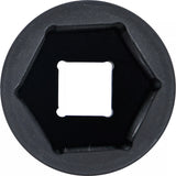 Krafthylsa Sexkant, djup | 25 mm (1") | 55 mm. BGS 5500-55