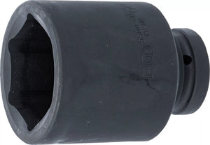 Krafthylsa Sexkant, djup | 25 mm (1") | 60 mm. BGS 5500-60