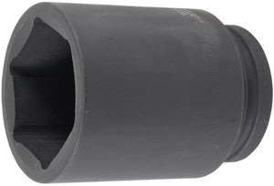 Krafthylsa Sexkant, djup | 25 mm (1") | 75 mm. BGS 5500-75