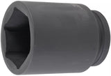 Krafthylsa Sexkant, djup | 25 mm (1") | 75 mm. BGS 5500-75