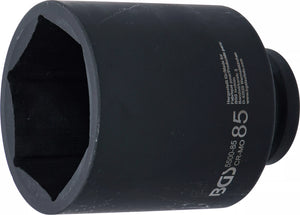 Krafthylsa Sexkant, djup | 25 mm (1") | 85 mm. BGS 5500-85