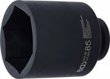 Krafthylsa Sexkant, djup | 25 mm (1") | 85 mm. BGS 5500-85