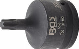 Kraft-Bit-Insats | Längd 60 mm | 20 mm (3/4") | T-Profil (för Torx) T50. BGS 5550