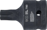 Kraft-Bit-Insats | Längd 60 mm | 20 mm (3/4") | T-Profil (för Torx) T60. BGS 5560