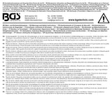 Ändavbitare | DIN ISO 9242A | 250 mm. BGS 556
