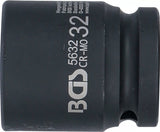 Krafthylsa Sexkant | 20 mm (3/4") | 32 mm. BGS 5632