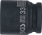 Krafthylsa Sexkant | 20 mm (3/4") | 33 mm. BGS 5633