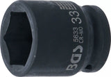 Krafthylsa Sexkant | 20 mm (3/4") | 33 mm. BGS 5633