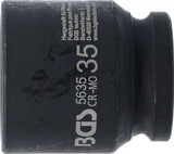 Krafthylsa Sexkant | 20 mm (3/4") | 35 mm. BGS 5635