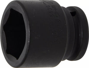 Krafthylsa Sexkant | 20 mm (3/4") | 36 mm. BGS 5636