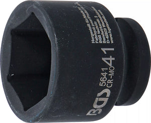 Krafthylsa Sexkant | 20 mm (3/4") | 41 mm. BGS 5641