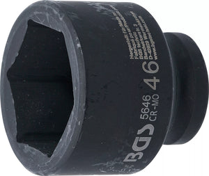 Krafthylsa Sexkant | 20 mm (3/4") | 46 mm. BGS 5646