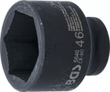 Krafthylsa Sexkant | 20 mm (3/4") | 46 mm. BGS 5646