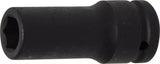 Krafthylsa Sexkant, djup | 20 mm (3/4") | 18 mm. BGS 5718