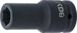 Krafthylsa Sexkant, djup | 20 mm (3/4") | 19 mm. BGS 5719
