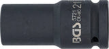 Krafthylsa Sexkant, djup | 20 mm (3/4") | 21 mm. BGS 5721