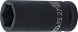 Krafthylsa Sexkant, djup | 20 mm (3/4") | 27 mm. BGS 5727