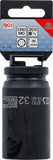 Krafthylsa Sexkant, djup | 20 mm (3/4") | 32 mm. BGS 5732