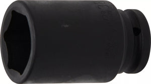 Krafthylsa Sexkant, djup | 20 mm (3/4") | 38 mm. BGS 5738