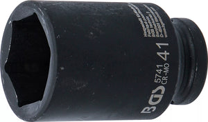 Krafthylsa Sexkant, djup | 20 mm (3/4") | 41 mm. BGS 5741
