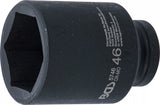 Krafthylsa Sexkant, djup | 20 mm (3/4") | 46 mm. BGS 5746