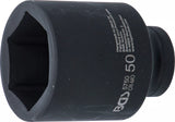 Krafthylsa Sexkant, djup | 20 mm (3/4") | 50 mm. BGS 5750