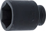 Krafthylsa Sexkant, djup | 20 mm (3/4") | 55 mm. BGS 5755